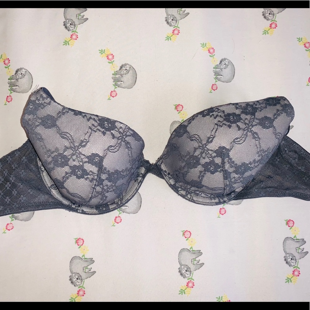 Lacey Charcoal Gray Victoria’s Secret 34C Bra